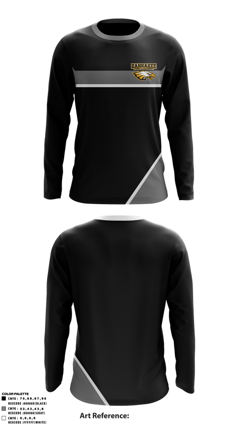 Long Sleeve Performance Shirt, Kankakee Trinity Academy Junior High School, Spirit Store, Teamtime, Team time, sublimation, custom sports apparel, team uniforms, spirit wear, spiritwear, sports uniforms, custom shirts, team store, custom team store, fundraiser sports, apparel fundraiser