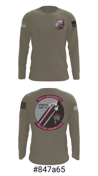 Long Sleeve Performance Shirt, , Air Force, Teamtime, Team time, sublimation, custom sports apparel, team uniforms, spirit wear, spiritwear, sports uniforms, custom shirts, team store, custom team store, fundraiser sports, apparel fundraiser