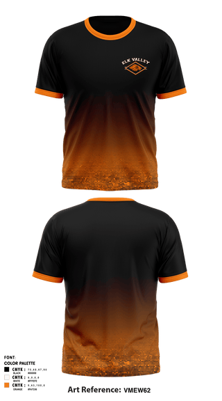Short Sleeve Performance Shirt, Elk Valley Senior High School, Spirit Store, Teamtime, Team time, sublimation, custom sports apparel, team uniforms, spirit wear, spiritwear, sports uniforms, custom shirts, team store, custom team store, fundraiser sports, apparel fundraiser