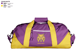 Duffle Bag, Webster City High School Basketball, Men's Basketball, Teamtime, Team time, sublimation, custom sports apparel, team uniforms, spirit wear, spiritwear, sports uniforms, custom shirts, team store, custom team store, fundraiser sports, apparel fundraiser