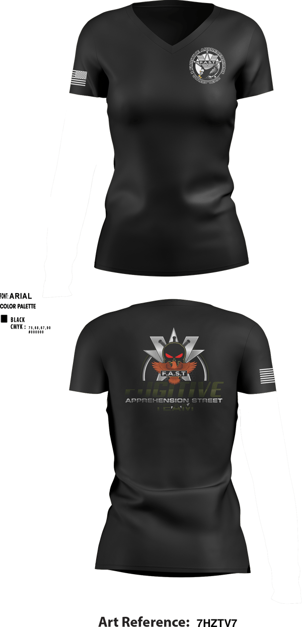 Women's Short Sleeve Vneck Shirt, , Police, Teamtime, Team time, sublimation, custom sports apparel, team uniforms, spirit wear, spiritwear, sports uniforms, custom shirts, team store, custom team store, fundraiser sports, apparel fundraiser