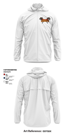 Windbreaker, Copperas Chiefs, Football, Teamtime, Team time, sublimation, custom sports apparel, team uniforms, spirit wear, spiritwear, sports uniforms, custom shirts, team store, custom team store, fundraiser sports, apparel fundraiser