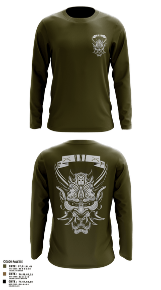 Long Sleeve Performance Shirt, 2ND PLATOON ONI, Army, Teamtime, Team time, sublimation, custom sports apparel, team uniforms, spirit wear, spiritwear, sports uniforms, custom shirts, team store, custom team store, fundraiser sports, apparel fundraiser