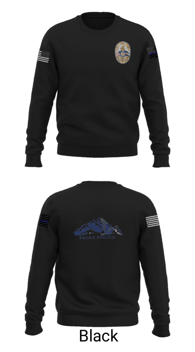 Eagle Police Department 40454733 Crew Neck Sweatshirt - 24