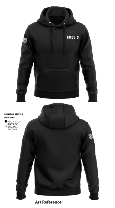 NMCB 3 14369372 Hoodie - 1