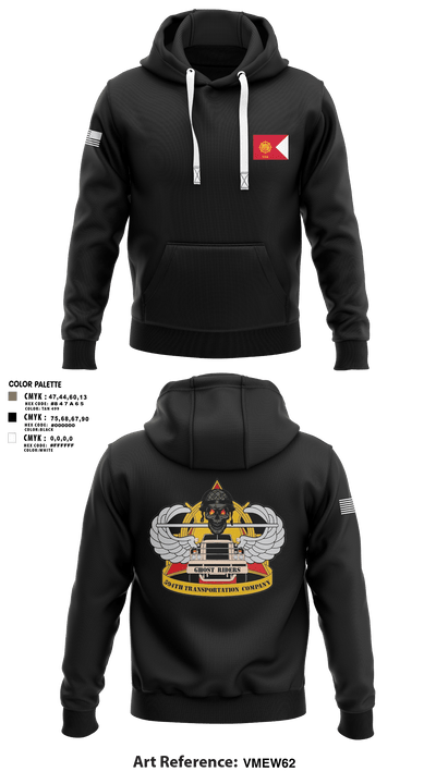 594th transportation 57328384 Hoodie - 3