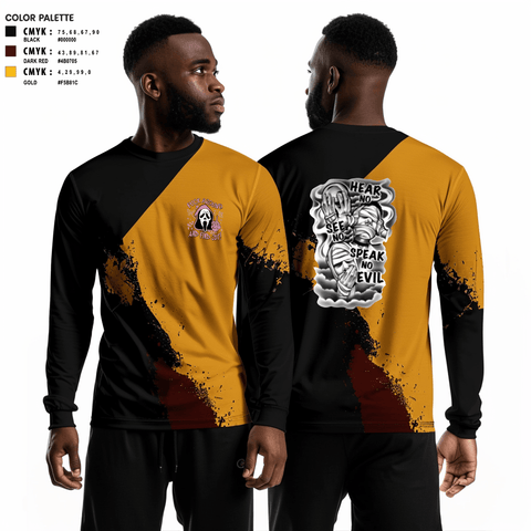 Long Sleeve Performance Shirt, Lions den, Football, Teamtime, Team time, sublimation, custom sports apparel, team uniforms, spirit wear, spiritwear, sports uniforms, custom shirts, team store, custom team store, fundraiser sports, apparel fundraiser