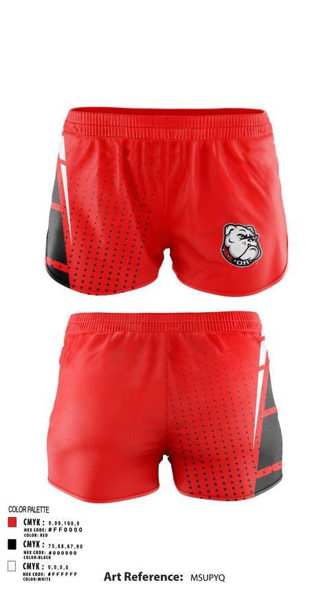 Women's Shorts, Old Rochester Regional High School, Spirit Store, Teamtime, Team time, sublimation, custom sports apparel, team uniforms, spirit wear, spiritwear, sports uniforms, custom shirts, team store, custom team store, fundraiser sports, apparel fundraiser