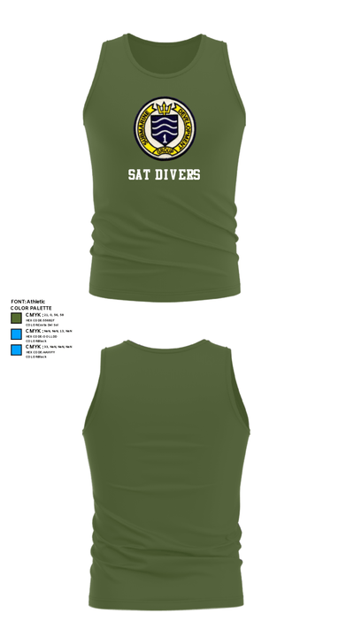 SAT DIVERS 69897095 Tank Top - 56