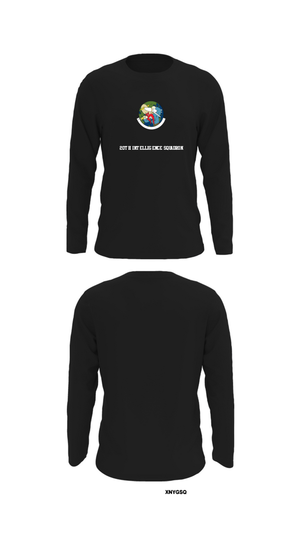 Long Sleeve Performance Shirt, 20th Intelligence Squadron, Air Force, Teamtime, Team time, sublimation, custom sports apparel, team uniforms, spirit wear, spiritwear, sports uniforms, custom shirts, team store, custom team store, fundraiser sports, apparel fundraiser