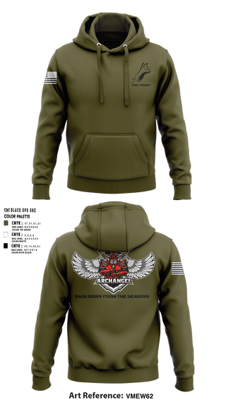 Hoodie, Fox troop, Army, Teamtime, Team time, sublimation, custom sports apparel, team uniforms, spirit wear, spiritwear, sports uniforms, custom shirts, team store, custom team store, fundraiser sports, apparel fundraiser
