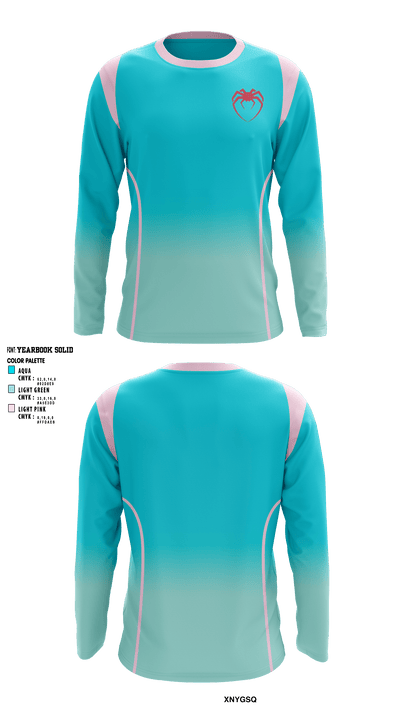 California Spiders 38575293 Long Sleeve Performance Shirt - 1