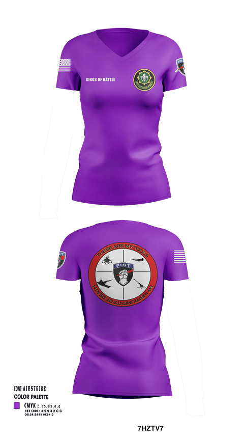 Women's Short Sleeve Vneck Shirt, FAS 2CR, Army, Teamtime, Team time, sublimation, custom sports apparel, team uniforms, spirit wear, spiritwear, sports uniforms, custom shirts, team store, custom team store, fundraiser sports, apparel fundraiser