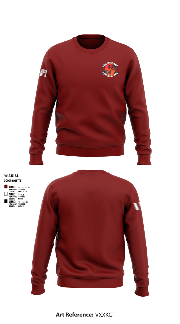 Crew Neck Sweatshirt, MWSS-172 Medical, Navy, Teamtime, Team time, sublimation, custom sports apparel, team uniforms, spirit wear, spiritwear, sports uniforms, custom shirts, team store, custom team store, fundraiser sports, apparel fundraiser
