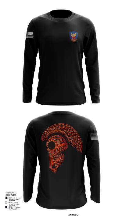 HHC, 311th (T)SC 14853900 Long Sleeve Performance Shirt 101