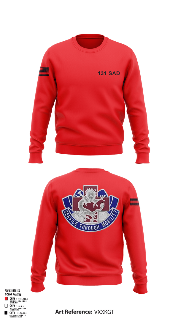Crew Neck Sweatshirt, 131 SAD, Army, Teamtime, Team time, sublimation, custom sports apparel, team uniforms, spirit wear, spiritwear, sports uniforms, custom shirts, team store, custom team store, fundraiser sports, apparel fundraiser