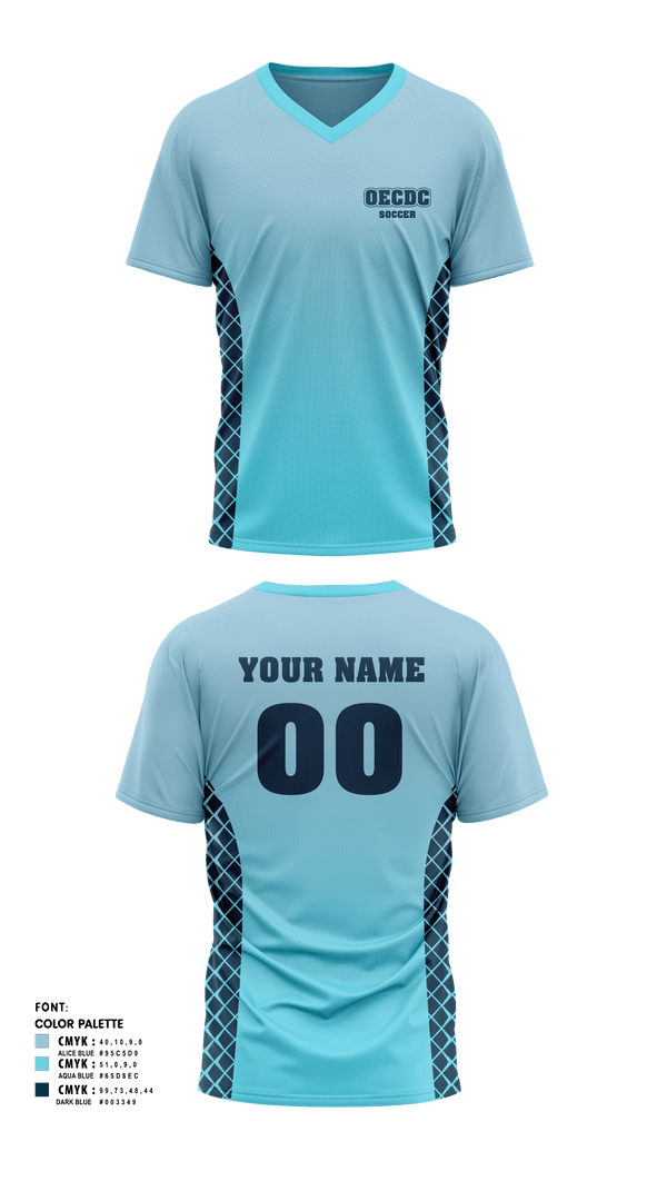 Mens Soccer Jersey, OECDC, Men's Soccer, Teamtime, Team time, sublimation, custom sports apparel, team uniforms, spirit wear, spiritwear, sports uniforms, custom shirts, team store, custom team store, fundraiser sports, apparel fundraiser
