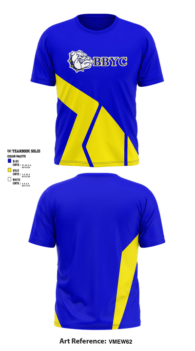 Bloomingdale And Butler Youth Club 95468867 Short Sleeve Performance Shirt - 2