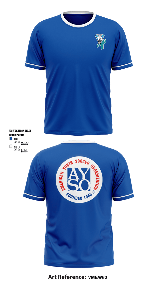 Short Sleeve Performance Shirt, AYSO AREA 10V, Men's Soccer, Teamtime, Team time, sublimation, custom sports apparel, team uniforms, spirit wear, spiritwear, sports uniforms, custom shirts, team store, custom team store, fundraiser sports, apparel fundraiser