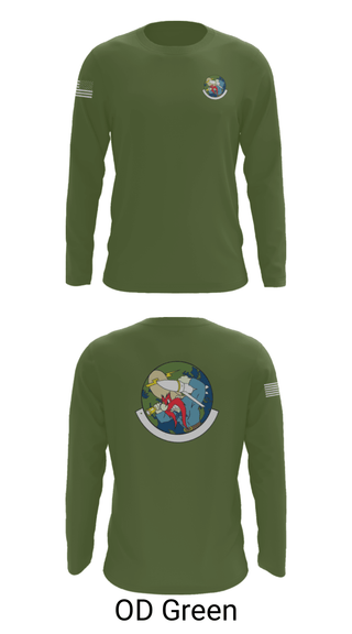 Long Sleeve Performance Shirt, 20th Intelligence Squadron, Air Force, Teamtime, Team time, sublimation, custom sports apparel, team uniforms, spirit wear, spiritwear, sports uniforms, custom shirts, team store, custom team store, fundraiser sports, apparel fundraiser