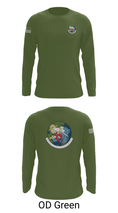 20th Intelligence Squadron 92115320 Long Sleeve Performance Shirt - 46