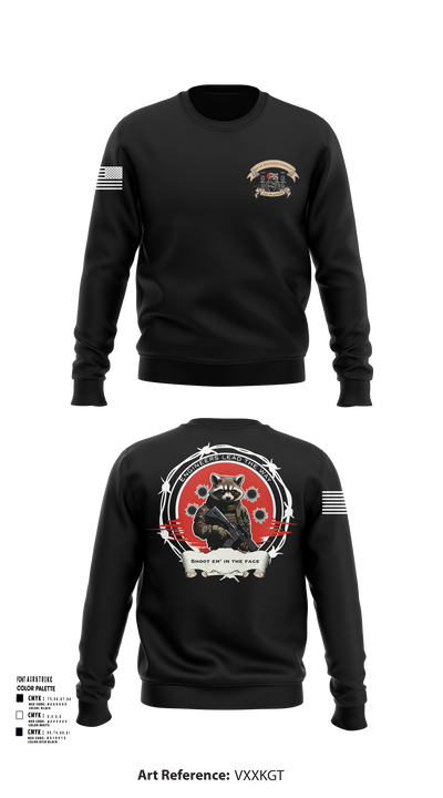 441st Engineer Company 97843489 Crew Neck Sweatshirt - 105