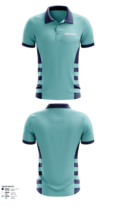 AD Elite 65255759 Short Sleeve Performance Polo - 1