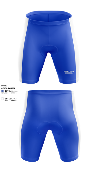 Men's Compression Shorts, Phoenix Union High School District Classified Employees Association, Cycling, Teamtime, Team time, sublimation, custom sports apparel, team uniforms, spirit wear, spiritwear, sports uniforms, custom shirts, team store, custom team store, fundraiser sports, apparel fundraiser