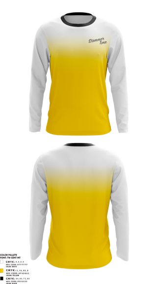 Long Sleeve Performance Shirt, Stammer Time, Ice Hockey, Teamtime, Team time, sublimation, custom sports apparel, team uniforms, spirit wear, spiritwear, sports uniforms, custom shirts, team store, custom team store, fundraiser sports, apparel fundraiser