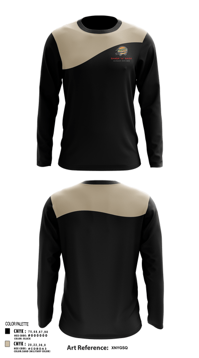 Smash N Dash 24835094 Long Sleeve Performance Shirt - 1