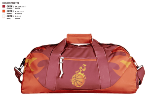 Duffle Bag, Houston hot shots, Men's Basketball, Teamtime, Team time, sublimation, custom sports apparel, team uniforms, spirit wear, spiritwear, sports uniforms, custom shirts, team store, custom team store, fundraiser sports, apparel fundraiser