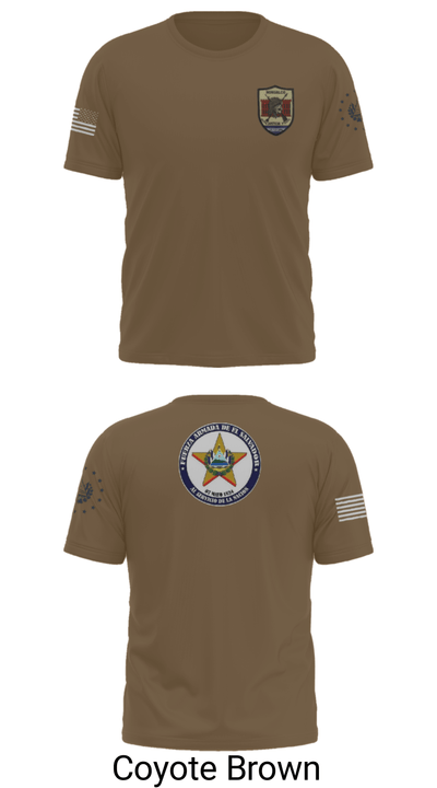 Battallion Nonualco 54860268 Short Sleeve Performance Shirt - 16