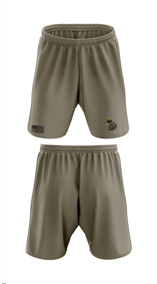Athletic Shorts With Pockets, Campbell SORB, Army, Teamtime, Team time, sublimation, custom sports apparel, team uniforms, spirit wear, spiritwear, sports uniforms, custom shirts, team store, custom team store, fundraiser sports, apparel fundraiser