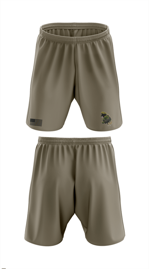 Athletic Shorts With Pockets, Campbell SORB, Army, Teamtime, Team time, sublimation, custom sports apparel, team uniforms, spirit wear, spiritwear, sports uniforms, custom shirts, team store, custom team store, fundraiser sports, apparel fundraiser