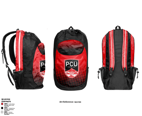 Gear Bag, Portland City United Soccer Club, Men's Soccer, Teamtime, Team time, sublimation, custom sports apparel, team uniforms, spirit wear, spiritwear, sports uniforms, custom shirts, team store, custom team store, fundraiser sports, apparel fundraiser