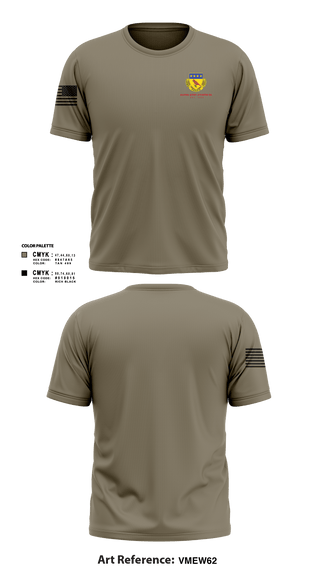 Short Sleeve Performance Shirt, Alpha BTRY 2/138th FA, National Guard, Teamtime, Team time, sublimation, custom sports apparel, team uniforms, spirit wear, spiritwear, sports uniforms, custom shirts, team store, custom team store, fundraiser sports, apparel fundraiser