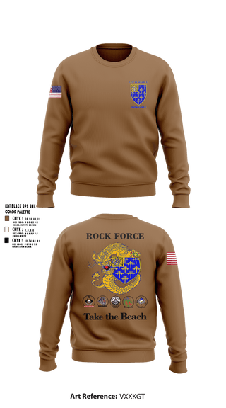 Crew Neck Sweatshirt, 3rd Battalion, 34th Infantry Regiment, Army, Teamtime, Team time, sublimation, custom sports apparel, team uniforms, spirit wear, spiritwear, sports uniforms, custom shirts, team store, custom team store, fundraiser sports, apparel fundraiser