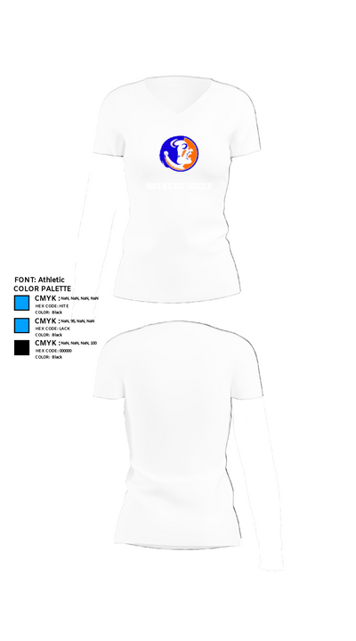 Southeast Soccer 3268103 Women's Short Sleeve V-neck Shirt - 18
