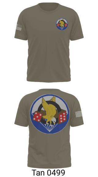 Old School Cotton Feel Shirt, 506th PIR, Army, Teamtime, Team time, sublimation, custom sports apparel, team uniforms, spirit wear, spiritwear, sports uniforms, custom shirts, team store, custom team store, fundraiser sports, apparel fundraiser