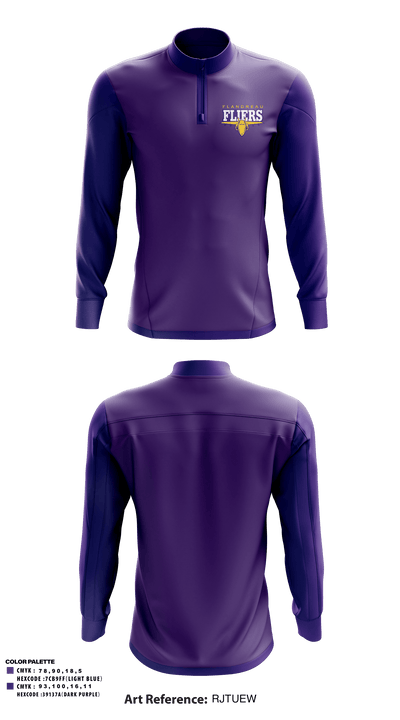Fliers 11914789 Quarter Zip Jacket - 1