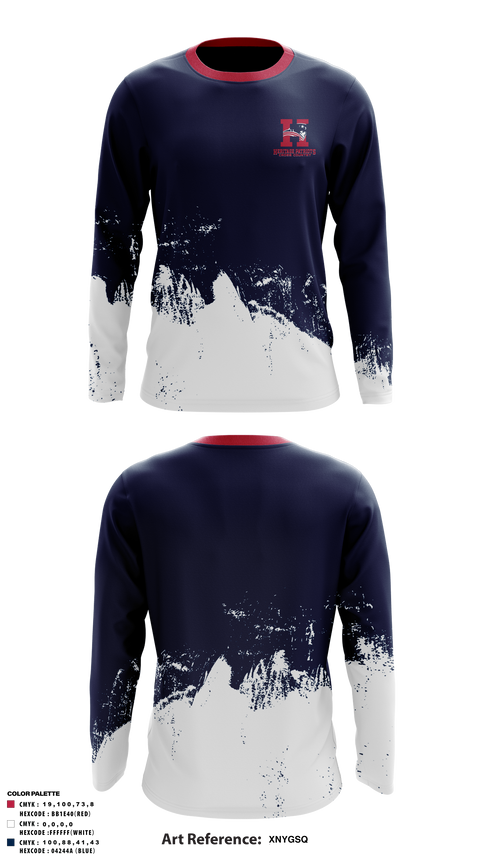 Long Sleeve Performance Shirt, Heritage Patriots Cross Country, Cross Country, Teamtime, Team time, sublimation, custom sports apparel, team uniforms, spirit wear, spiritwear, sports uniforms, custom shirts, team store, custom team store, fundraiser sports, apparel fundraiser