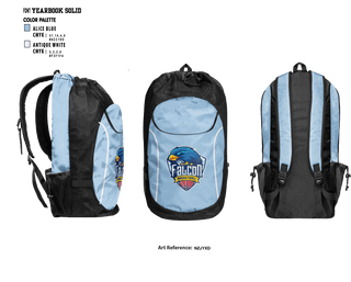 Gear Bag, FALCONS, Men's Basketball, Teamtime, Team time, sublimation, custom sports apparel, team uniforms, spirit wear, spiritwear, sports uniforms, custom shirts, team store, custom team store, fundraiser sports, apparel fundraiser