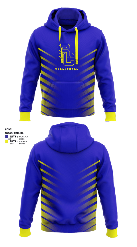 Hoodie, Scott City R-1 High School Volleyball, Women's Volleyball, Teamtime, Team time, sublimation, custom sports apparel, team uniforms, spirit wear, spiritwear, sports uniforms, custom shirts, team store, custom team store, fundraiser sports, apparel fundraiser