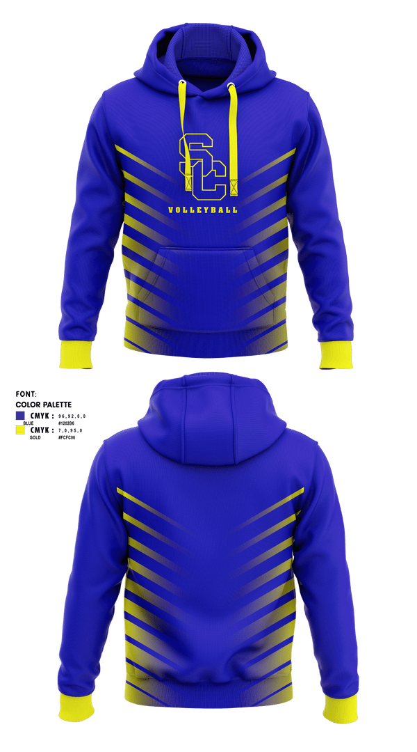 Hoodie, Scott City R-1 High School Volleyball, Women's Volleyball, Teamtime, Team time, sublimation, custom sports apparel, team uniforms, spirit wear, spiritwear, sports uniforms, custom shirts, team store, custom team store, fundraiser sports, apparel fundraiser