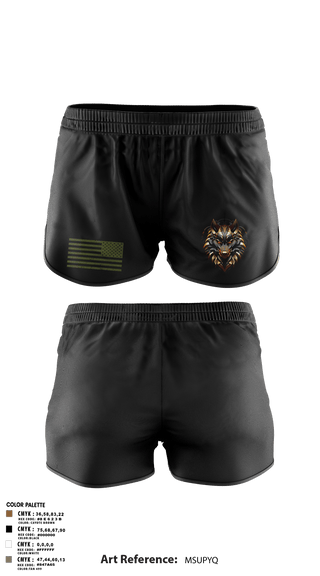 Ranger Panties, 501st BSBWolfpack, Army, Teamtime, Team time, sublimation, custom sports apparel, team uniforms, spirit wear, spiritwear, sports uniforms, custom shirts, team store, custom team store, fundraiser sports, apparel fundraiser