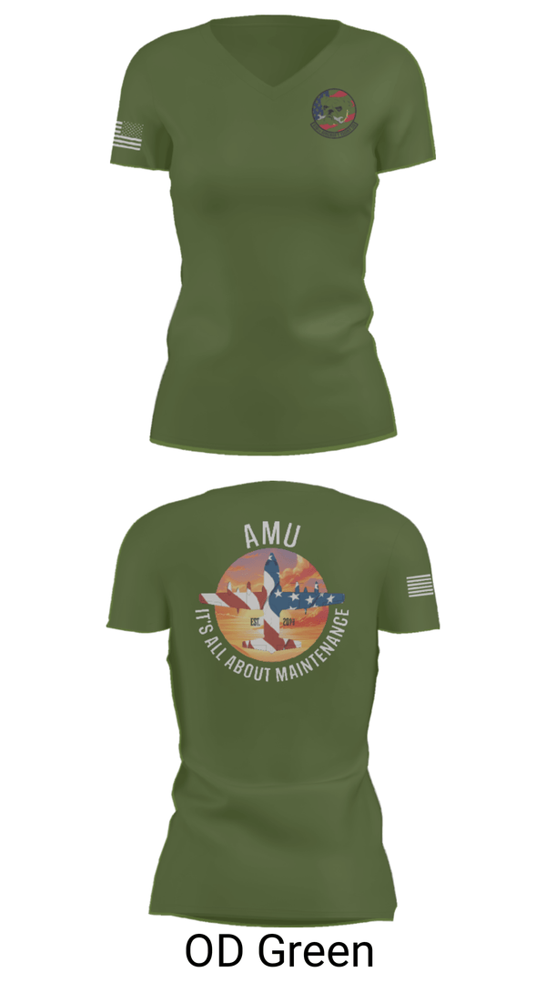 Women's Short Sleeve Vneck Shirt, 910th AMU, Air Force, Teamtime, Team time, sublimation, custom sports apparel, team uniforms, spirit wear, spiritwear, sports uniforms, custom shirts, team store, custom team store, fundraiser sports, apparel fundraiser