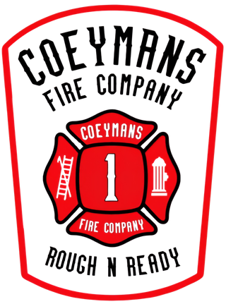 Coeymans Fire Co. #1 84362833 Stainless Steel Water Bottle with a Straw Lid