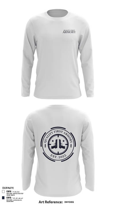 QUALITY FIRST ARMORY 36307547 Long Sleeve Performance Shirt - 32