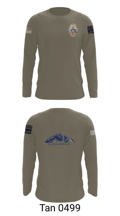 Eagle Police Department 40454733 Long Sleeve Performance Shirt - 63