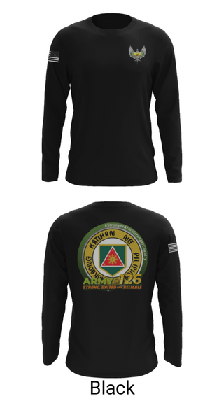 Long Sleeve Performance Shirt, 51st Combat Engineers, Army, Teamtime, Team time, sublimation, custom sports apparel, team uniforms, spirit wear, spiritwear, sports uniforms, custom shirts, team store, custom team store, fundraiser sports, apparel fundraiser